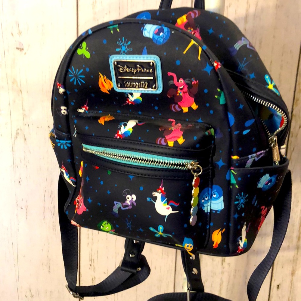 Loungefly Inside Out Mini Backpack Purse